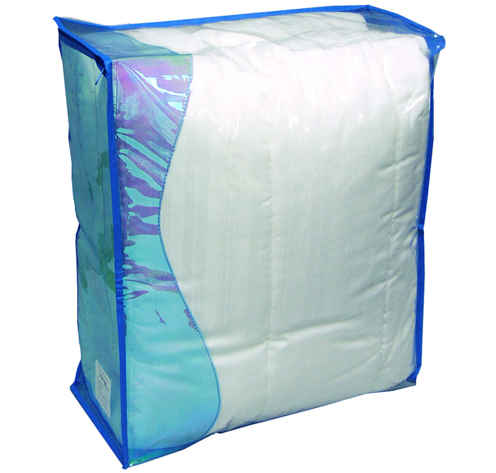 Custom Iridescent PVC Vinyl Blanket Bag