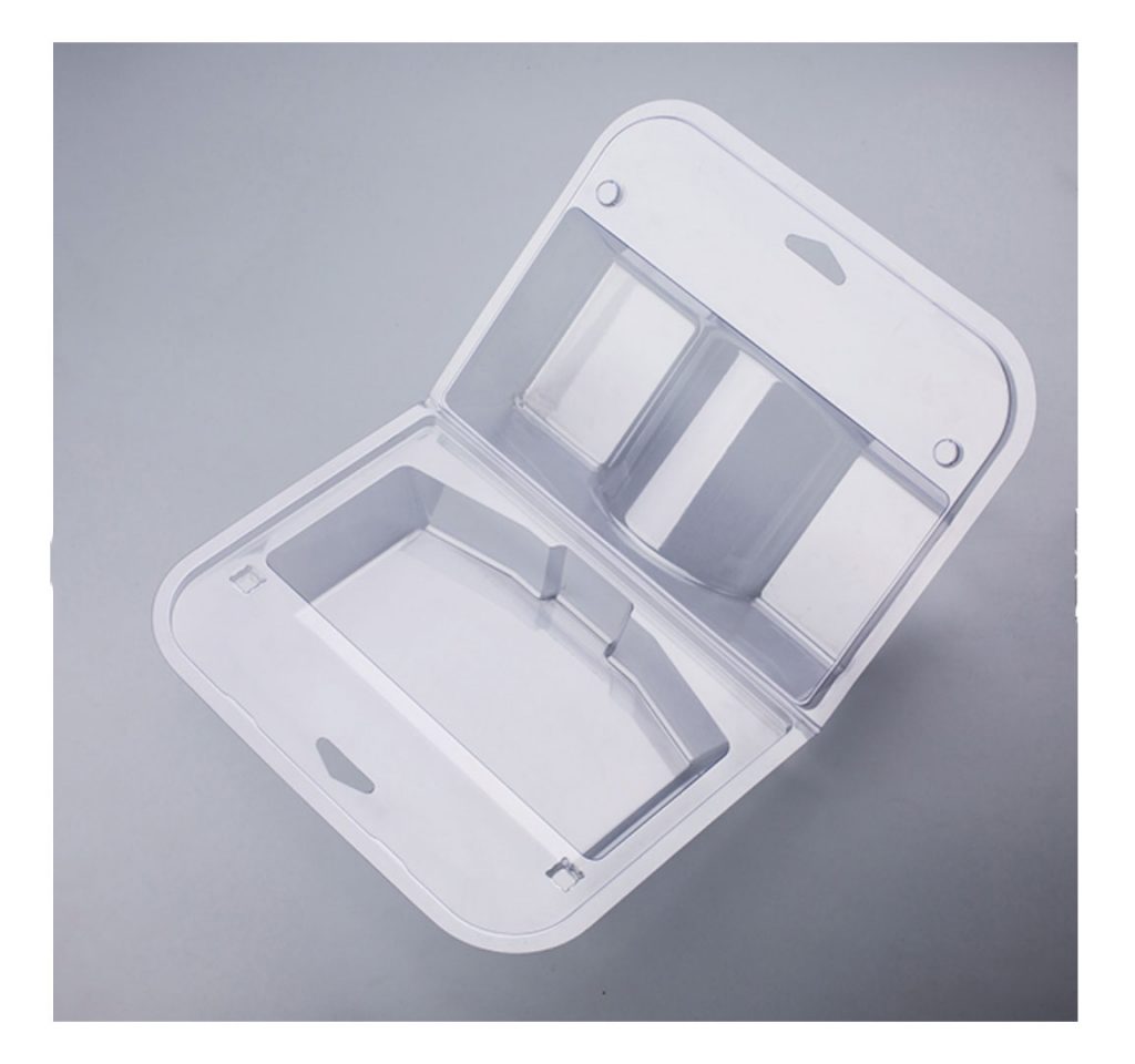 White Custom Clamshell Packaging